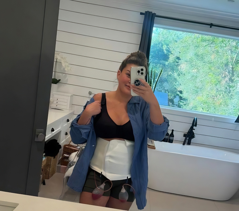 Brittany has breast reduction and a tummy tuck - Instagram