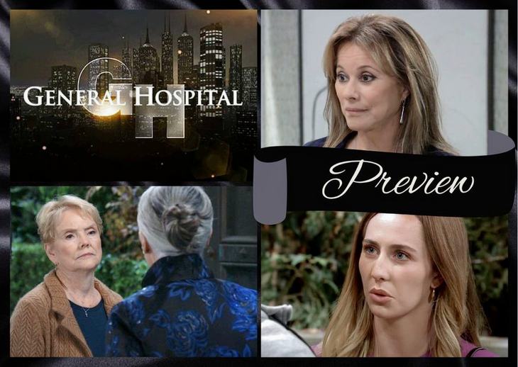 General Hospital Preview Tues, Oct 21: Alexis’ Temptation, Tracy vs Ronnie, Josslyn’s Discovery