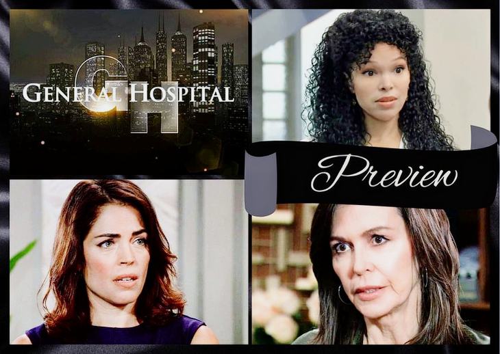  General Hospital Preview Tues, Oct 7: Portia’s Pregnancy Test, Britt’s Damaging Intel, Anna’s Search Warrant
