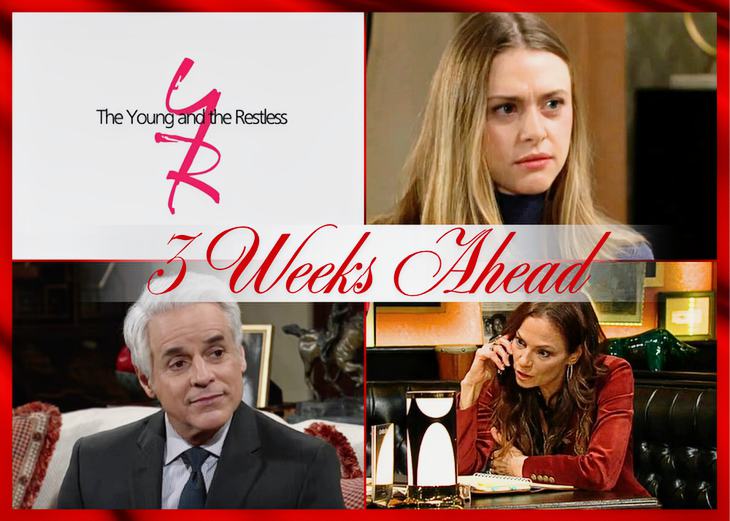 The Young And The Restless Spoilers Three Weeks Ahead: Claire Faces A Dilemma, Sienna Confronts Mitch, And Michael Takes A Risk