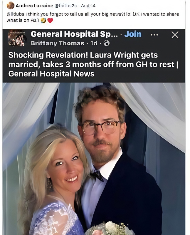 The fake AI wedding post shared on Twitter
