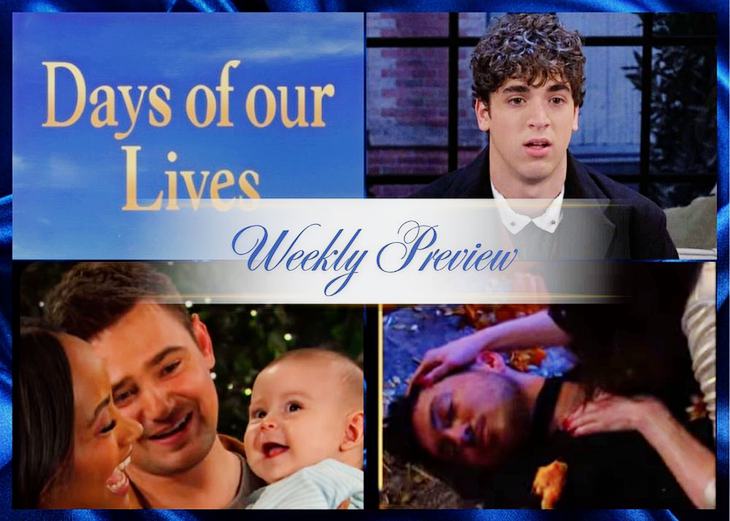 Days Of Our Lives Preview Week Of Nov 3: Aaron’s Guilt, Tesoro’s Name Change, Alex’s Head Injury
