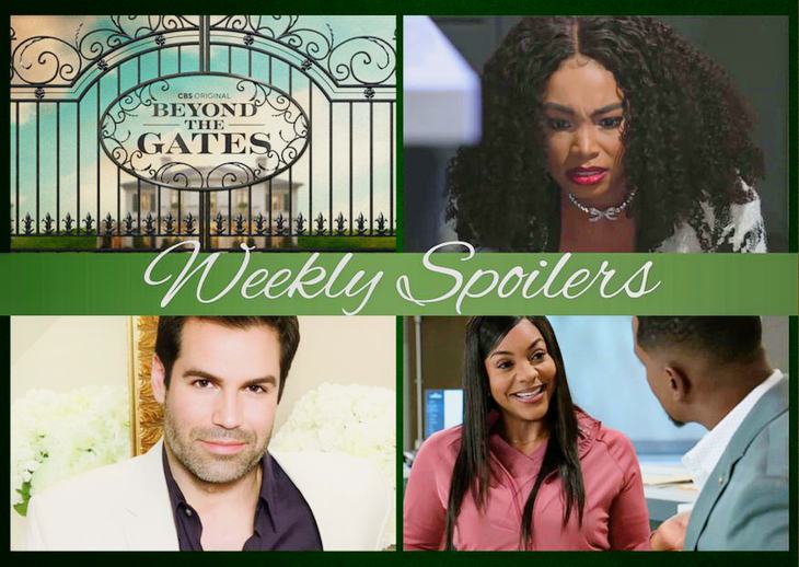  Beyond The Gates Spoilers Week Of January 12-16: Ted & Shanice Heat Up, Chelsea’s Big News, Jordi Vilasuso Debuts