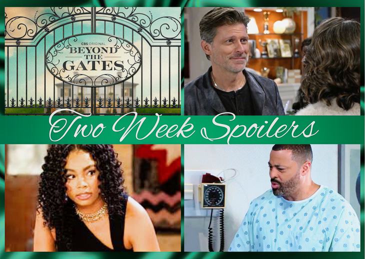 Beyond The Gates Spoilers Next Two Weeks: Nicole & Kial Sizzle, Chelsea’s Drug Spiral, Bill’s Test Results, February Sweeps Drama