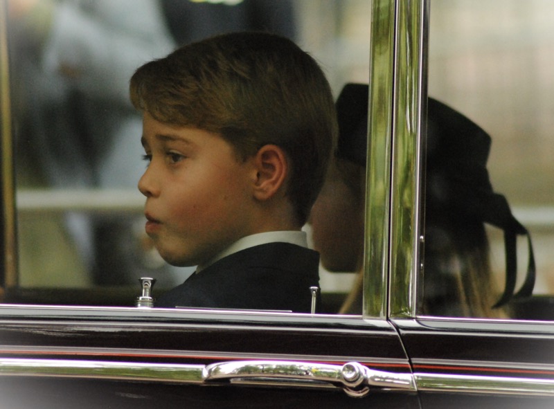 Prince George Caught Being Disrespectful To Queen Camilla