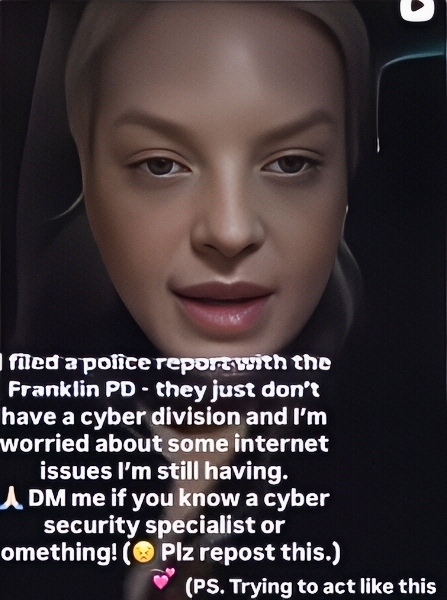 Franklin PD have no cyber division - Instagram