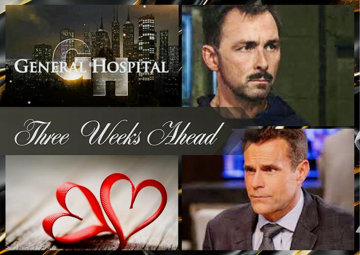 General Hospital Spoilers Three Weeks Ahead: Valentine’s Shocks, New Couplings, Drew’s Unending Misery!