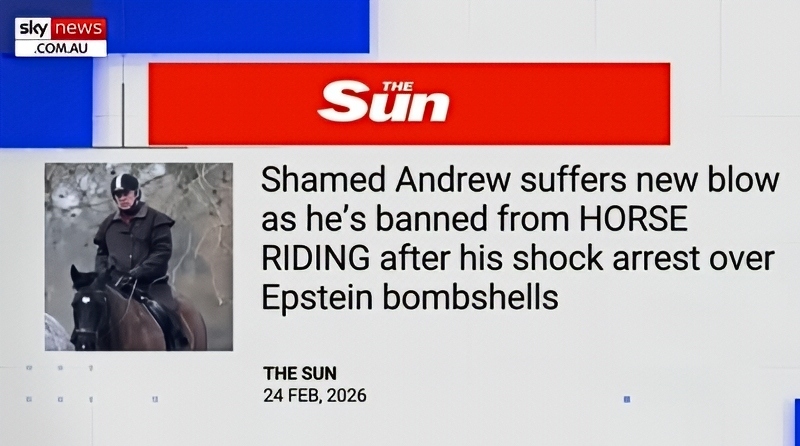Andrew mocked over horses - The Sun Via Sky News Australia - YouTube