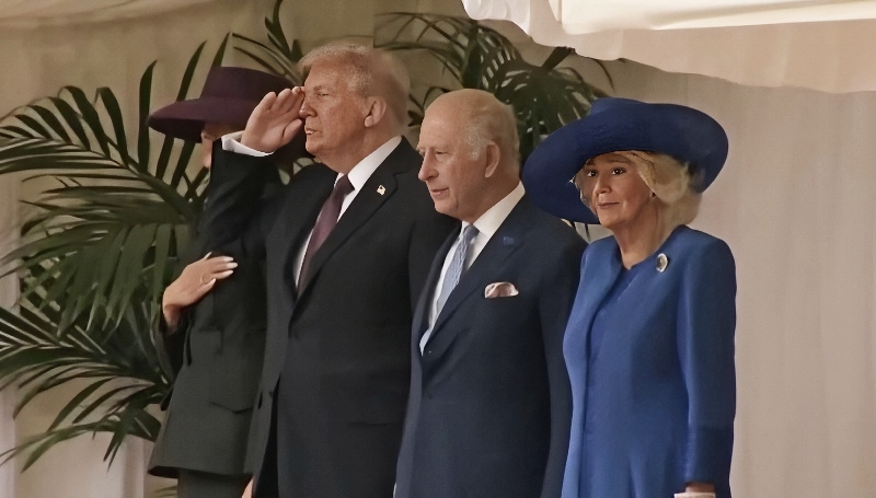 King Charles and Queen Camilla Offical USA State Visit - The Royal Family Channel - YouTube