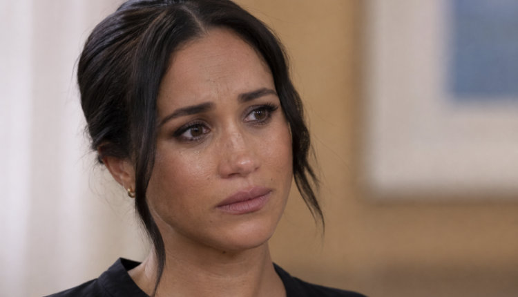 Meghan Markle sad