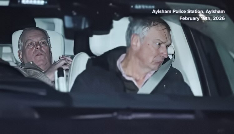 The original arrest pic – Via TalkTV – YouTube