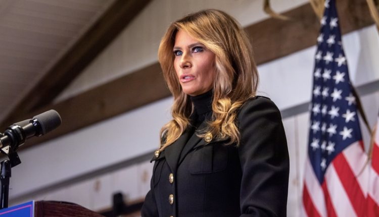 Wapwallopen,,Pa,ñ,October,31:,U.s.,First,Lady,Melania,Trump