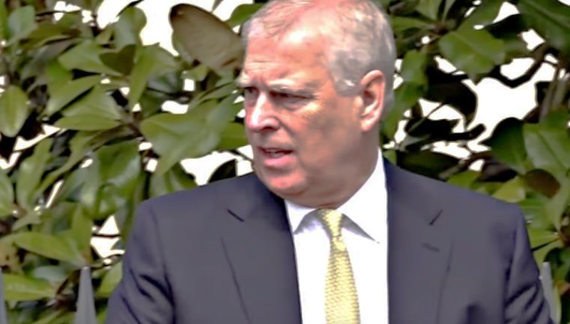 Andrew Mountbatten-Windsor was in France - YouTube