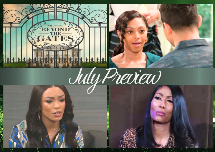 Beyond The Gates’ July Preview: Kat’s Wedding Drama, Leslie’s Triggered, Madison’s Legal Spiral & More
