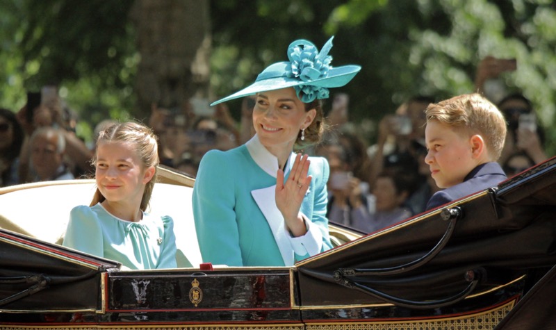 Prince George And Princess Charlotte Appear Miserable At Trooping The Colours
