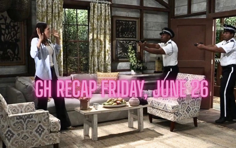 'General Hospital' Recap June 26: Britt Was Arrested, Danny Saved Charlotte, Anna Dropped A Bombshell!