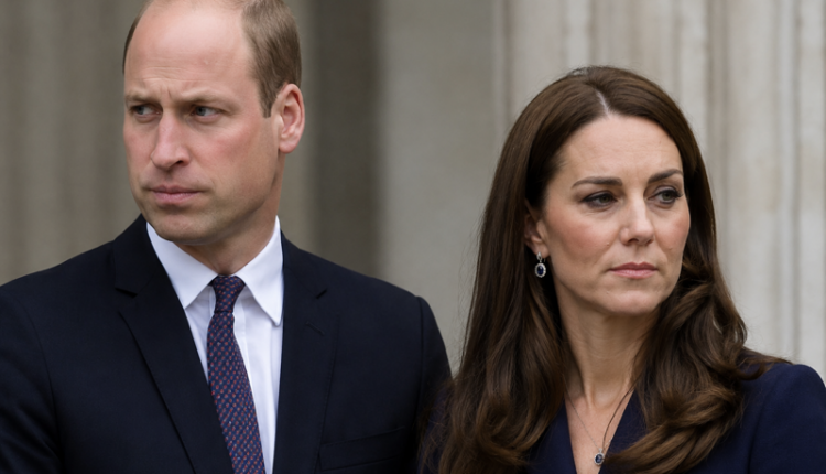 Prince WIlliam and Kate annoyed