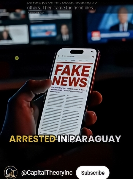 Some folks claimed the arrest was fake news - @CapitalTheoryInc - YouTube