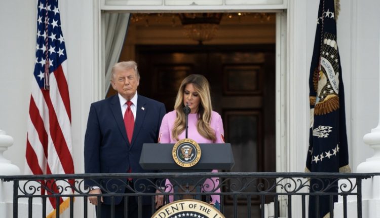 President,Donald,J.,Trump,And,First,Lady,Melania,Trump,Host