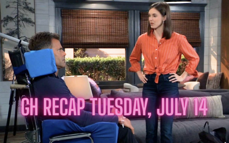 'General Hospital' Recap Tuesday, July 14: Drew Death Threat, Labor Panic, Jason's Promise, Wyndemere War