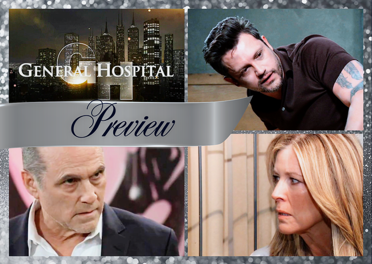General Hospital Preview Thurs, July 2: Bloody Confession, Sonny’s Ammo, Carly’s Fate