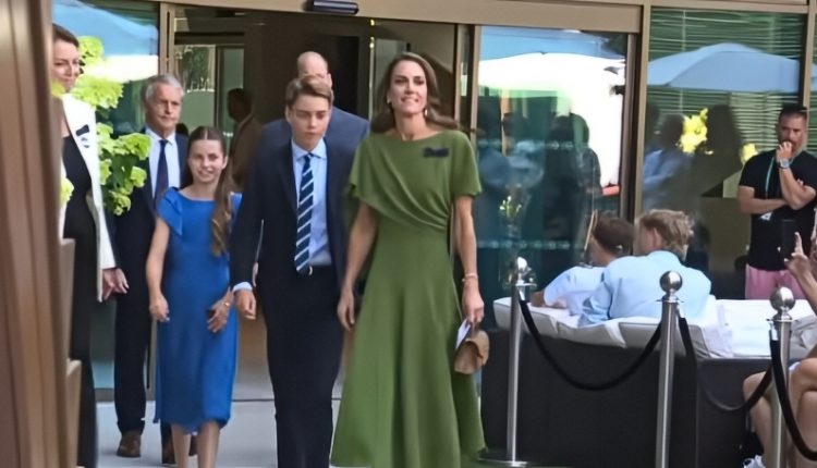 William, Kate, George and Charlotte arrive at Wibbledon – Wimbledon YouTube