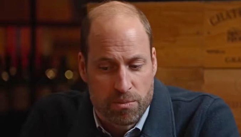 William talks briefly about Prince Harry on Apple TV - via ET - YouTube