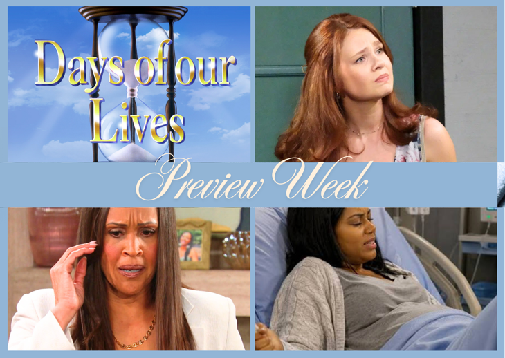Days Of Our Lives Preview Week Of August 17: Joy’s Disturbing Health News, Lexie’s Ending, Chanel’s Delivery Complications