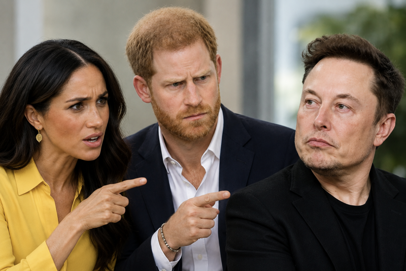 Prince Harry and Meghan Markle Slam Elon Musk Over Controversial New X Features