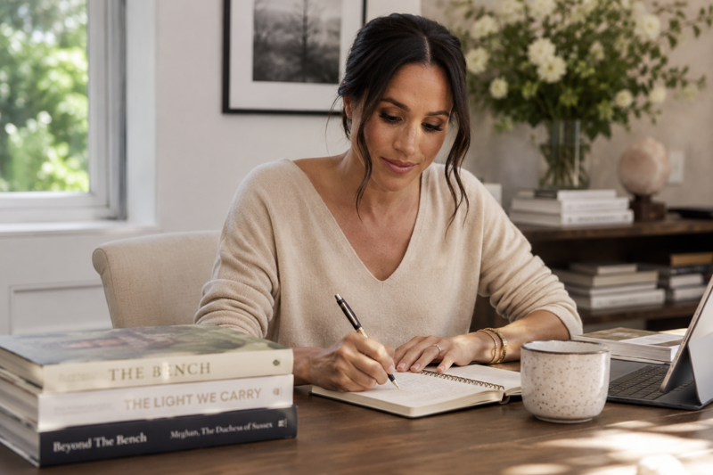 Meghan Markle Will Be Busy Writing A New Book While In The UK