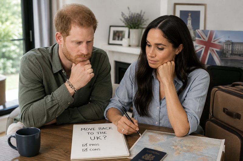 Prince Harry And Meghan Leaving America Because Of Donald Trump?