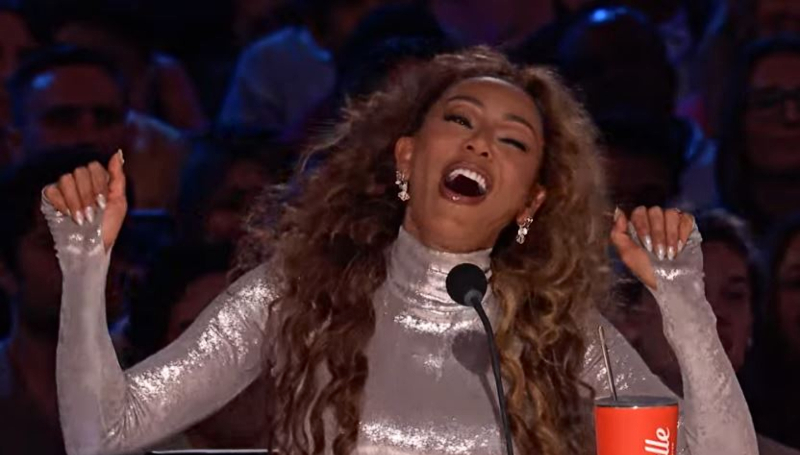 Mel B Reacts To Isaac Singing - Top Talent - YouTube