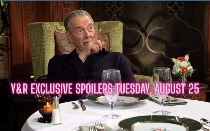 Exclusive 'The Young and the Restless' Spoilers Tuesday, August 25: Victor Goes Ballistic, Victoria Seduces Kyle & Nate’s Chemistry Explodes