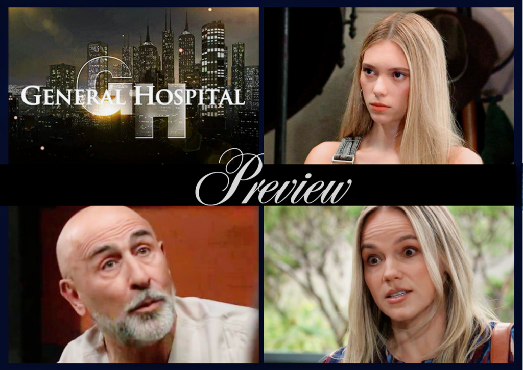 General Hospital Preview Friday, September 25: Charlotte’s Confrontation, Sidwell’s Savior, Lulu’s Backup