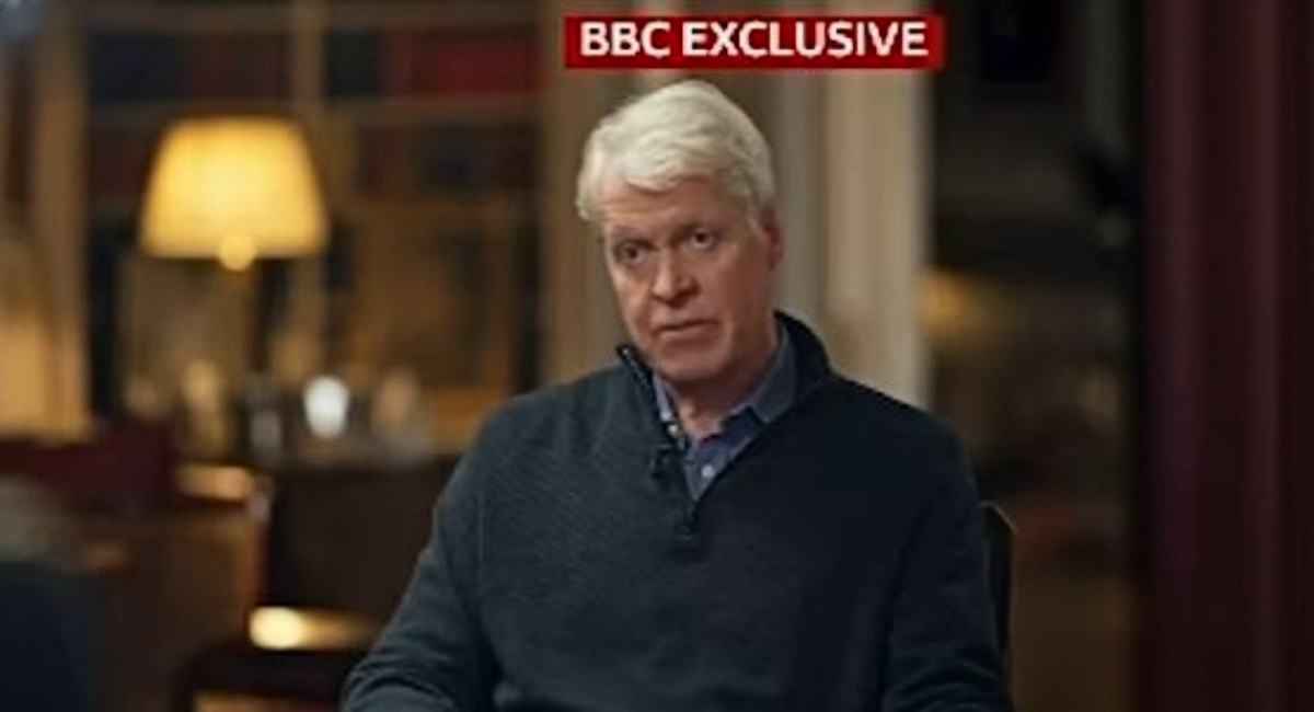 Earl Charles Spencer discusses his claims about King Charles in a BBC interview via GB News - YT