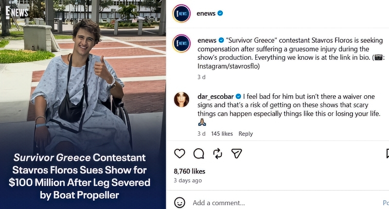 Fans of reality shows responded on Instagram - E!News