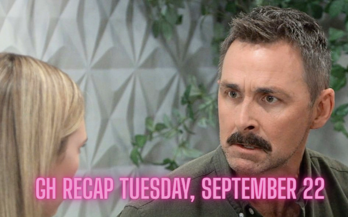 General Hospital Recap September 22: Valentin Punishes Charlotte, Sonny & Justine Busted Kissing, Anna & Britt Make Peace