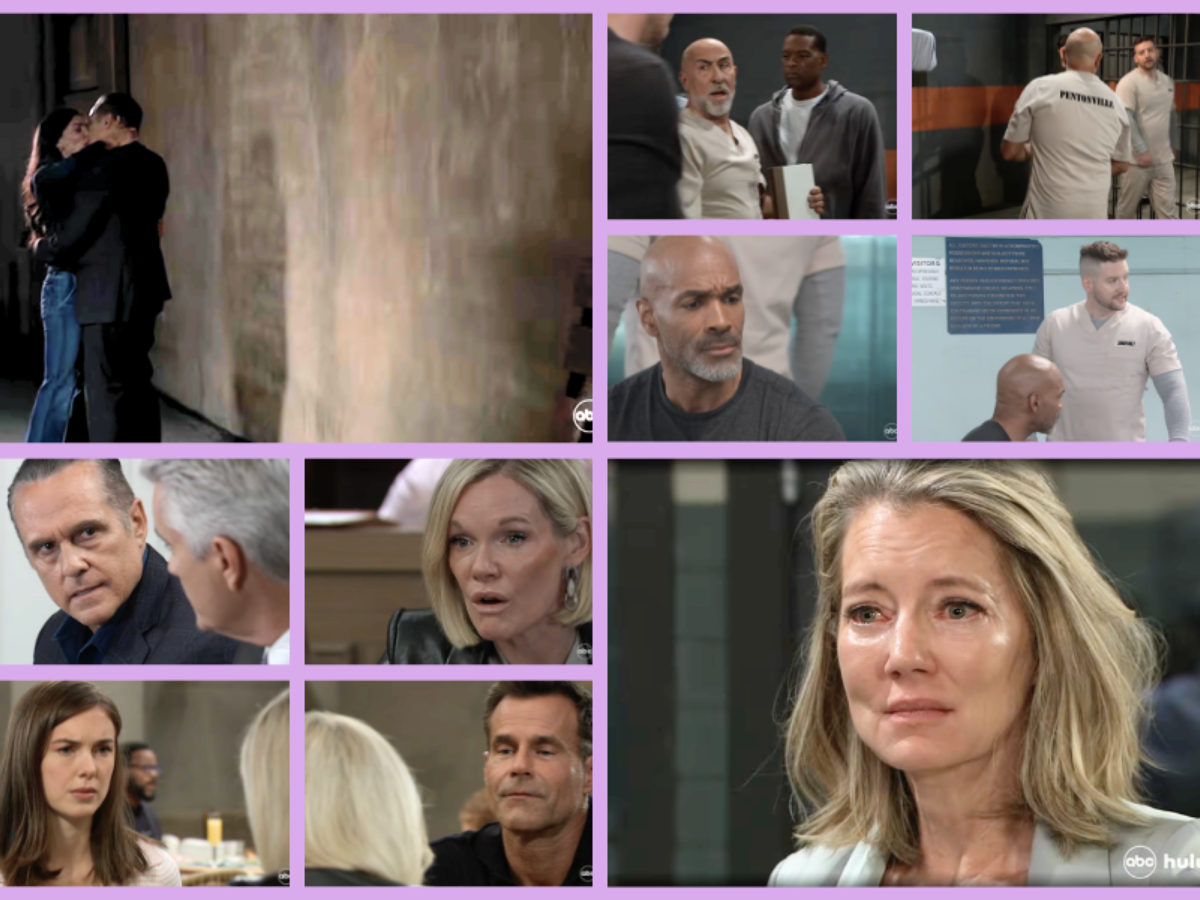 General Hospital Weekly Preview Sept 21-25: Framing Shocker, Secret Lovers Busted, Deadly Threat & Prison Bloodbath