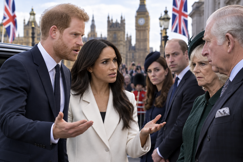 Prince Harry And Meghan Markle Accused Of Coming To The UK To ‘Start A Fight’