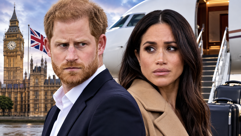 Prince Harry & Meghan’s UK Exit Bombshell – Security Rejection Could Send Them Packing