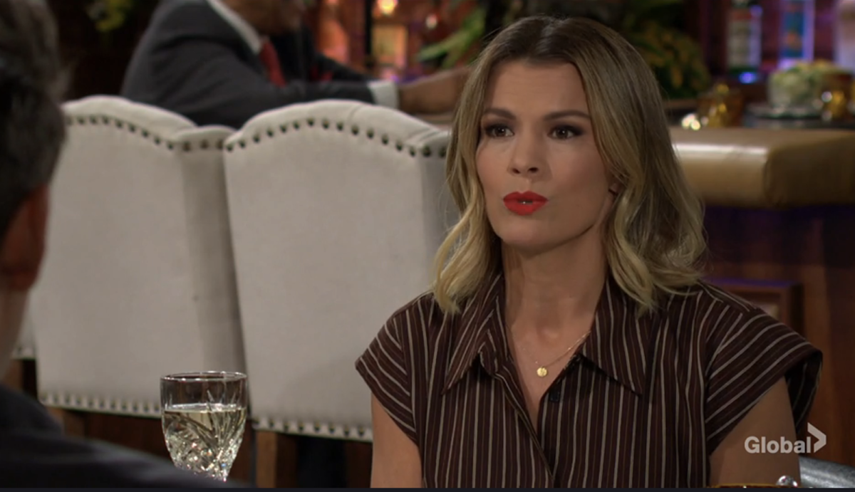 Y&R Day Ahead Recap, Wednesday, September 23: Audra Warns Sally, Adam’s Sally Feelings Exposed & Cane Plays Peacemaker