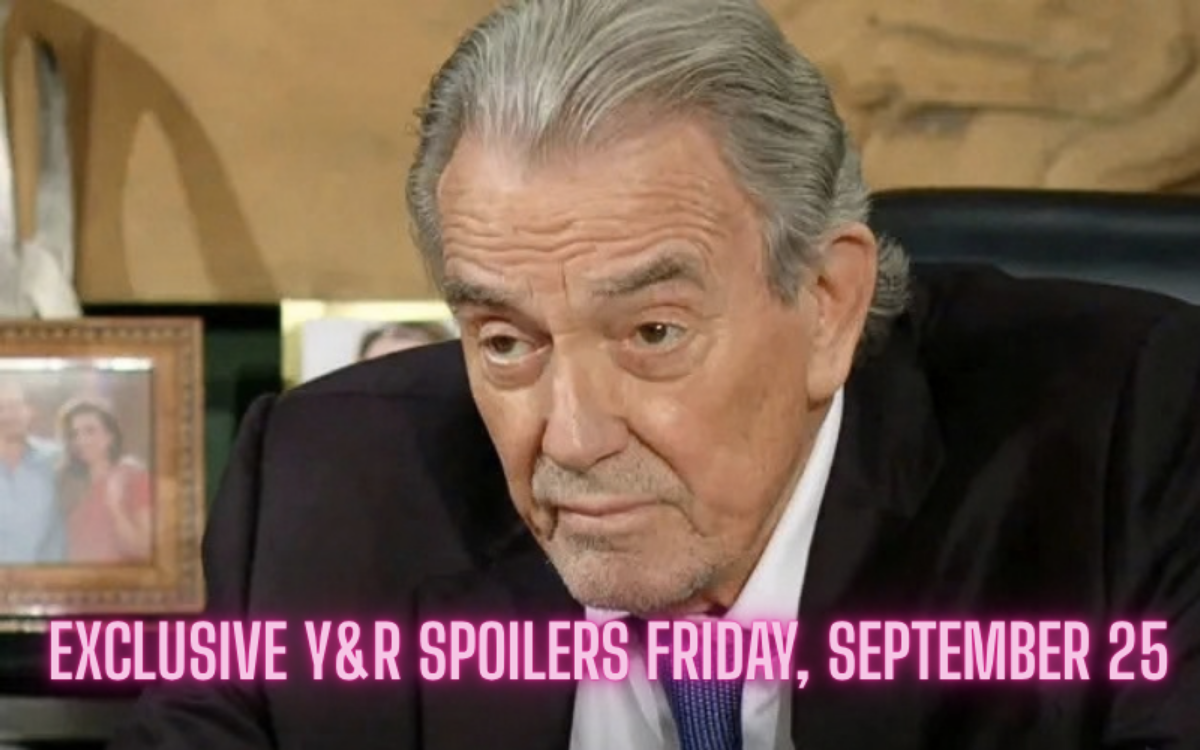 Exclusive The Young and the Restless Spoilers Friday, September 25: Victor’s Devious Scheme, Jack’s Downfall, Nick’s Dire Dilemma