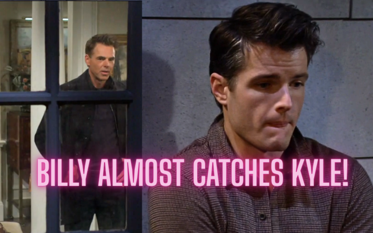 Y&R Day Ahead Recap Tuesday, October 27: Billy Almost Catches Kyle, Adam’s Baby Obsession & Chelsea’s Jealousy