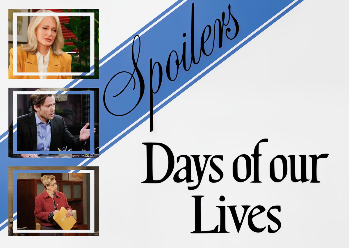 Days Of Our Lives Spoilers Monday, November 2: Marlena’s Shocking Confession, Philip’s Dangerous Temptation & Rita’s Secret Meeting