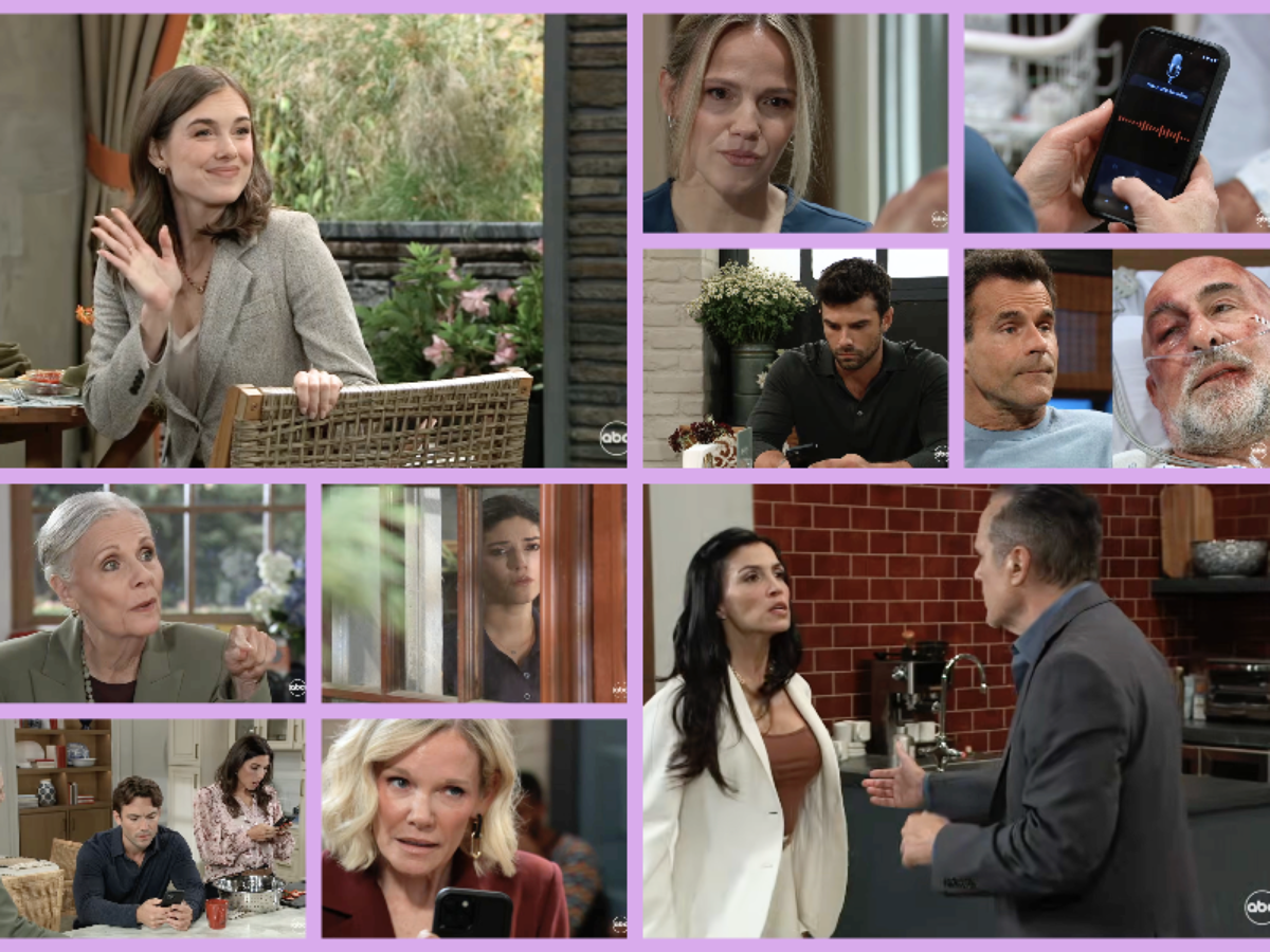General Hospital Weekly Preview Oct 5-9: Furious Denials, Stunning Realization, Explosive Exposé & Secret Recording