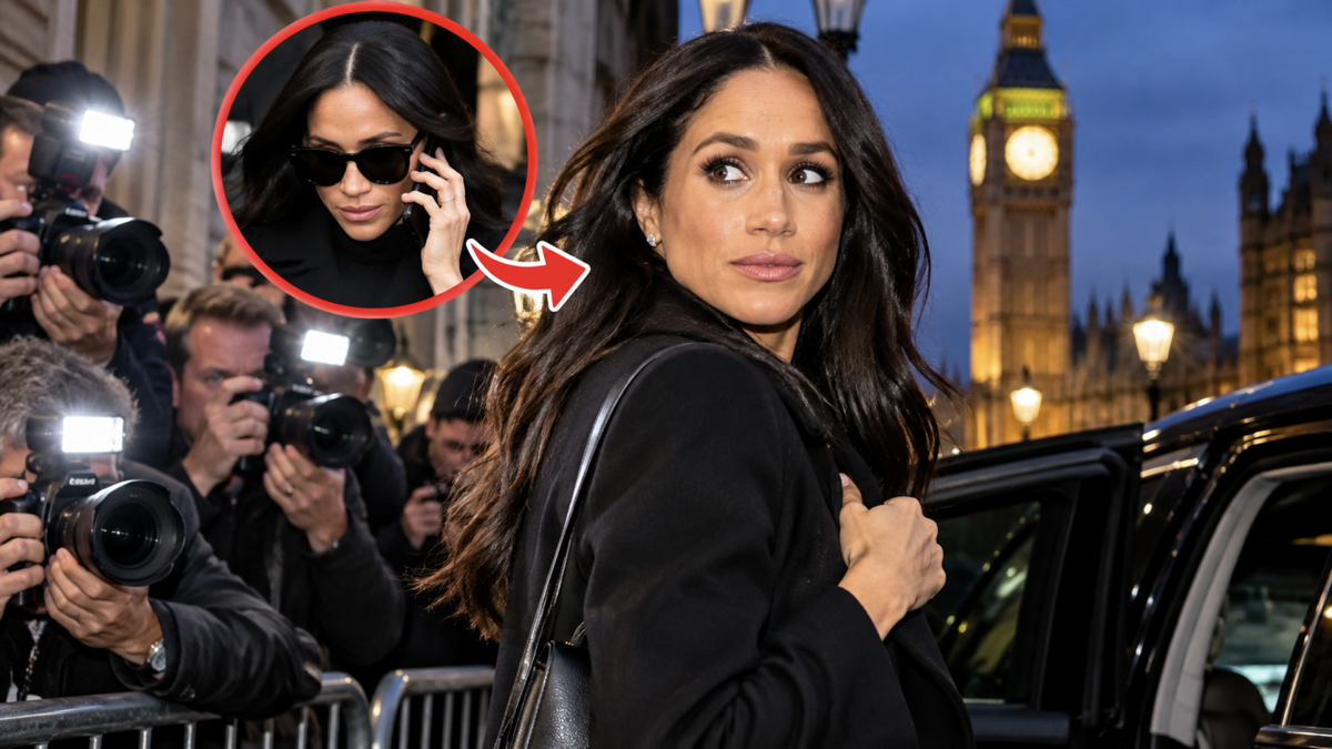 Meghan Markle Accused Of Calling The Paparazzi In London