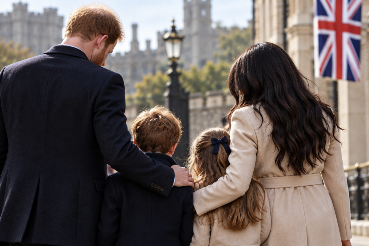 Prince Harry And Meghan’s Children Having A Hard Time Adjusting To Life In The UK