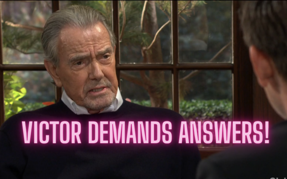 Y&R Day-Ahead Recap Monday, November 2: Victor Grills Adam, Cane’s Shocking Proposal & Billy’s Guilt Over Jill